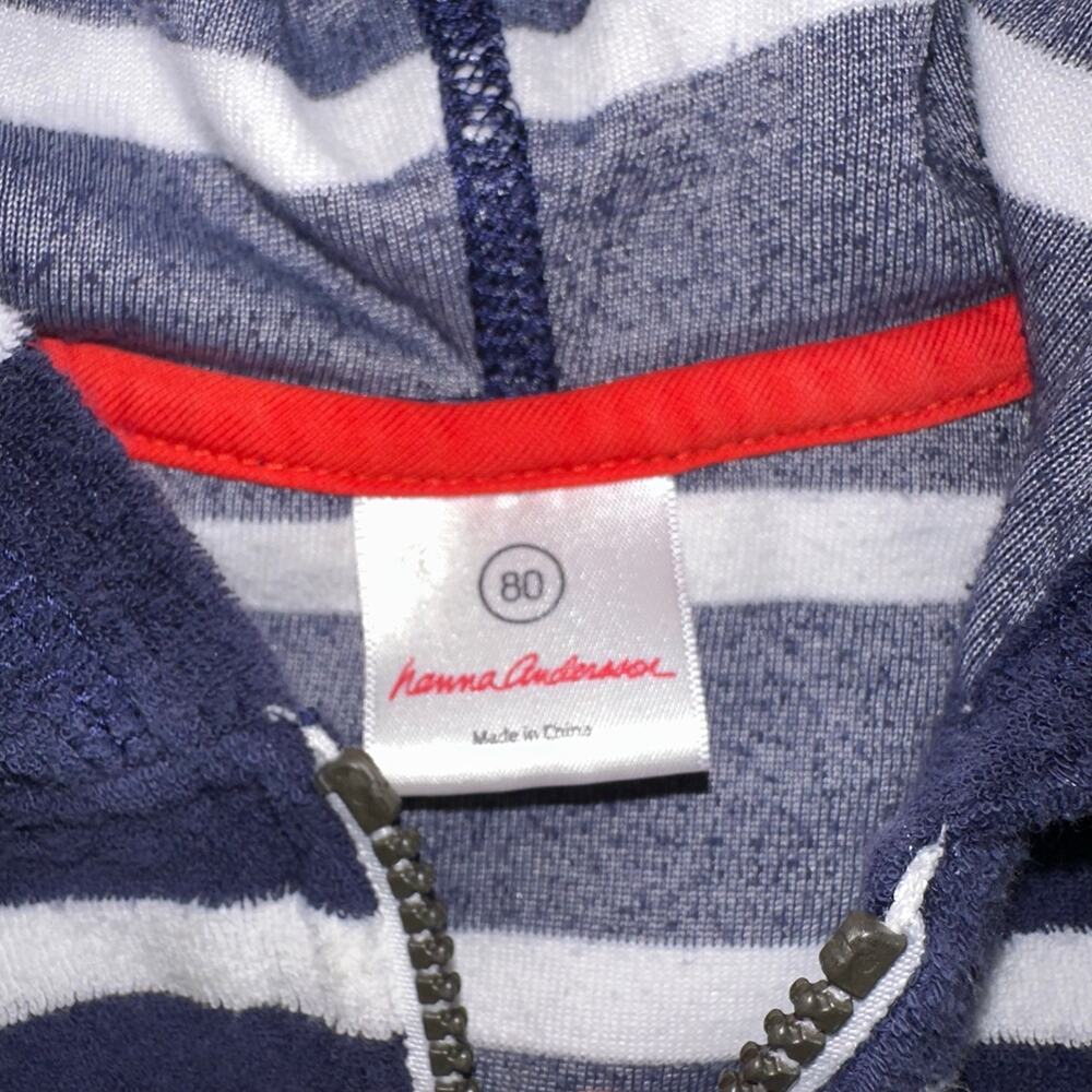 Hanna Andersson Towelling Zip Up Hoodie - Picture 4 of 4